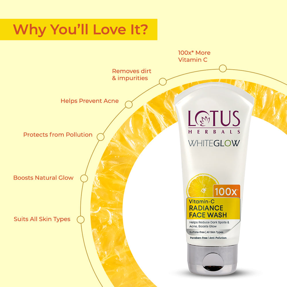 Lotus WG Vitamin C Radiance  Facewash 50g