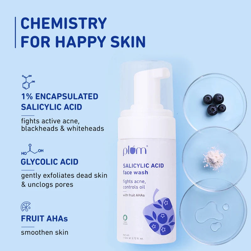 Plum Salicylic Acid Face Wash 110ml