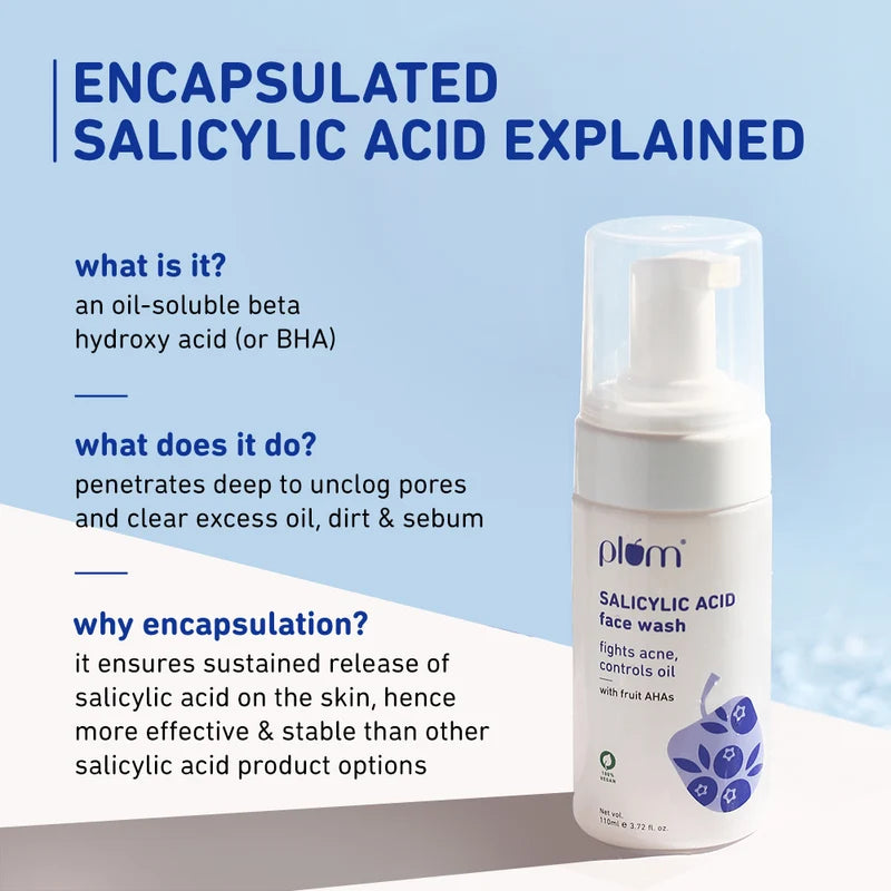 Plum Salicylic Acid Face Wash 110ml