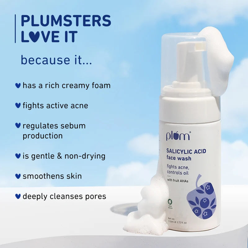 Plum Salicylic Acid Face Wash 110ml