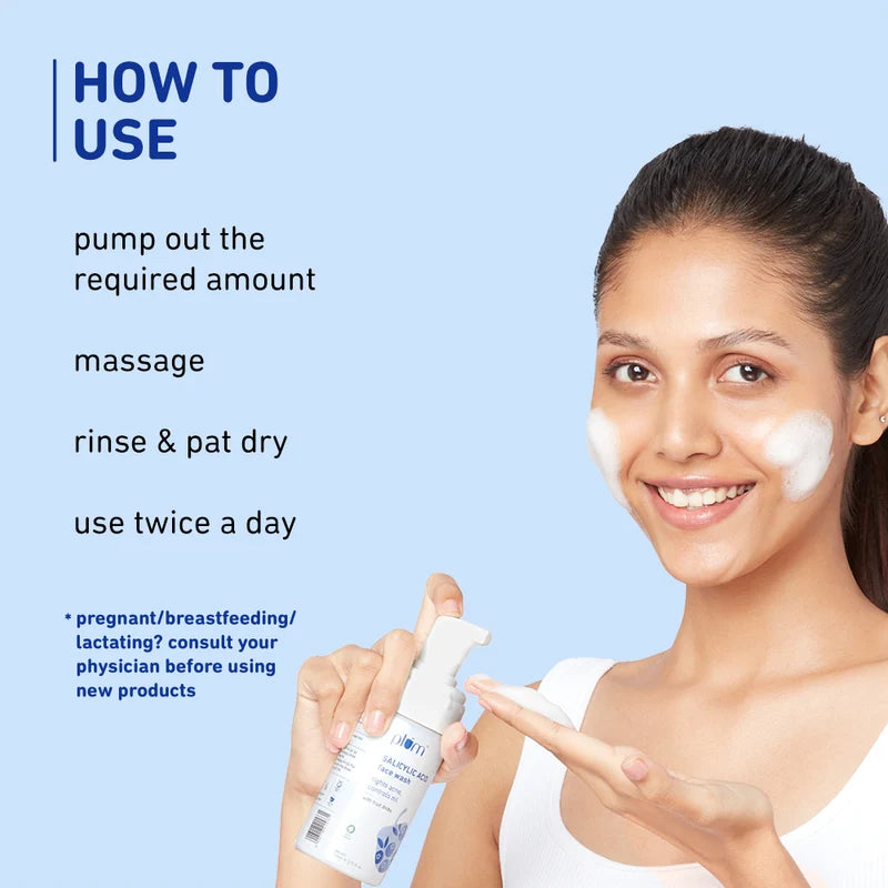 Plum Salicylic Acid Face Wash 110ml