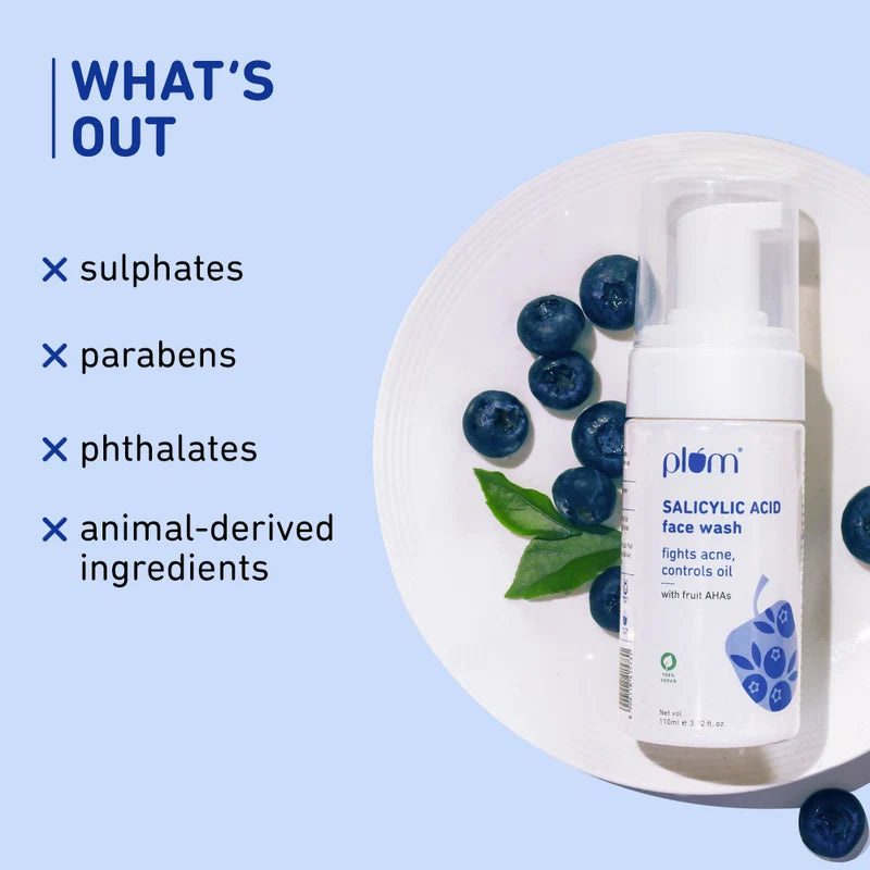 Plum Salicylic Acid Face Wash 110ml