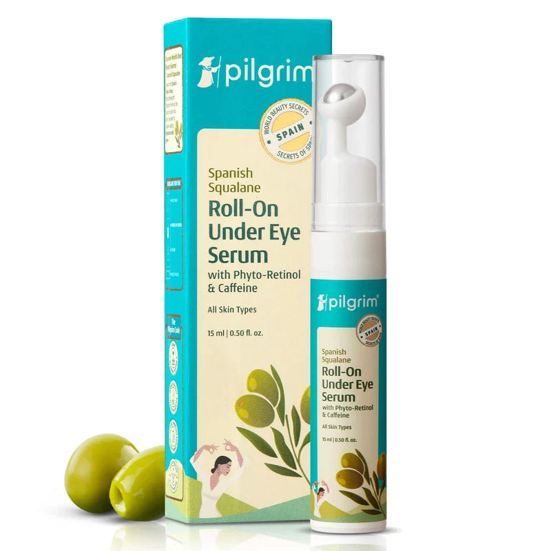 Pilgrim Squalane Roll On Under Eye Serum
