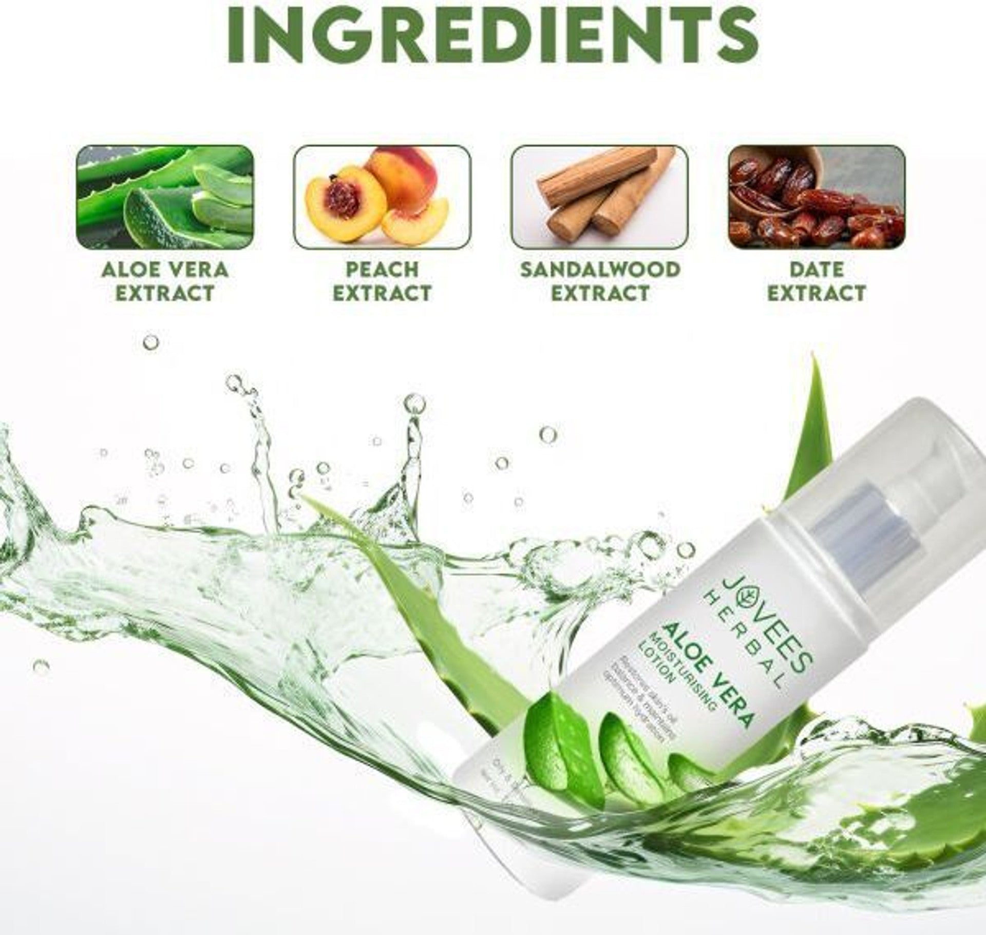 JOVEES Aloe Vera Moisturising Lotion (100 ml)