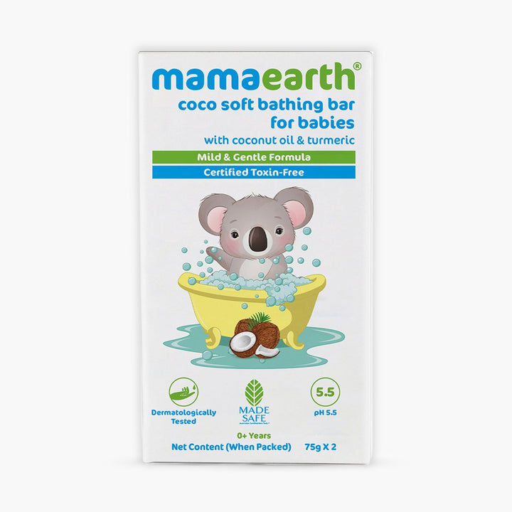 Mamaearth Coco Soft Bathing Bar for Babies 75g
