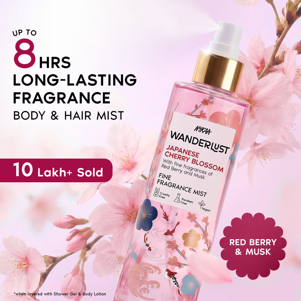 Nykaa Wanderlust Japanese Cherry Blossom 250ml