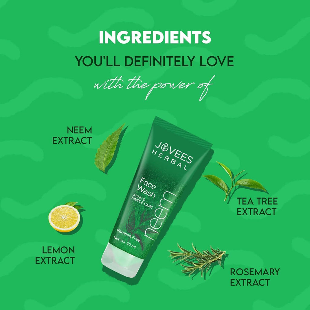 JOVEES Neem Face Wash (50 ml)