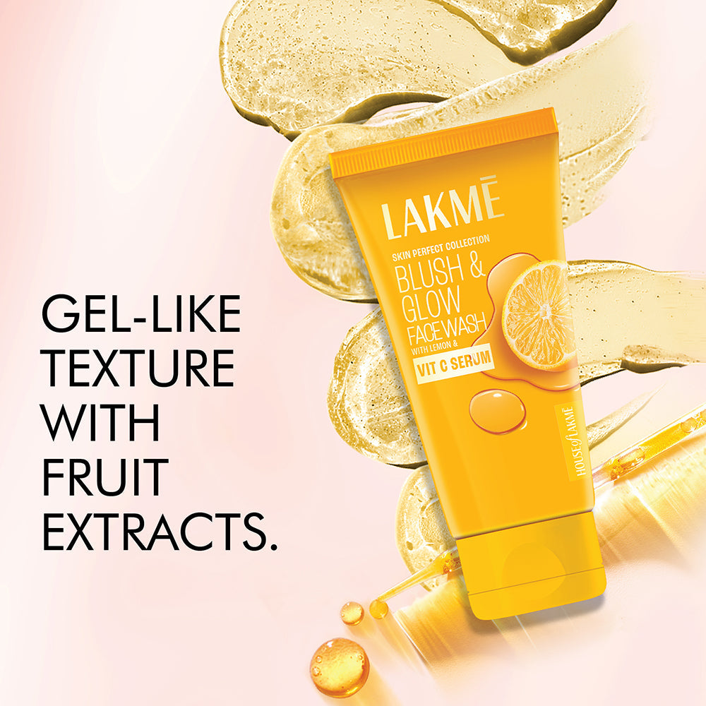 Lakme Blush & Glow Lemon Gel Facewash 50g