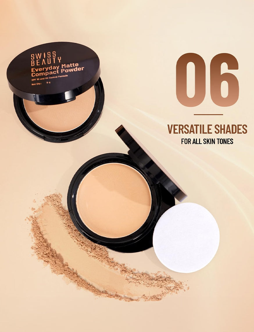 Swiss Beauty Matte Compact Powder 9G SB-409M1 - 05