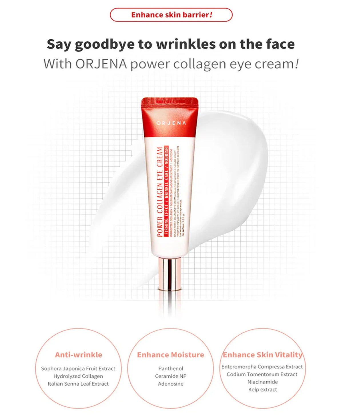 ORJENA Power Collagen Eye Cream