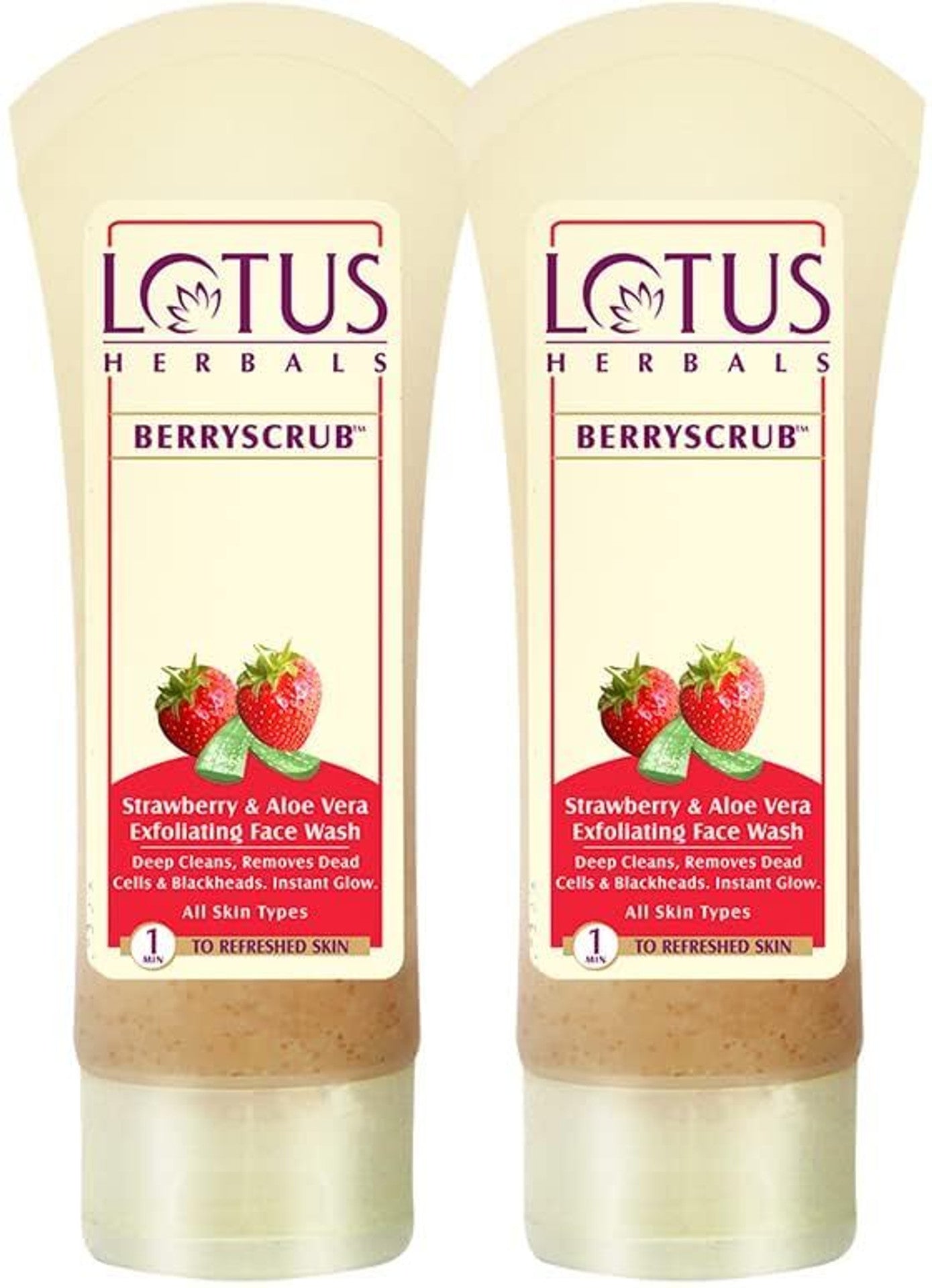 Lotus Berry Scrub Facewash 40g