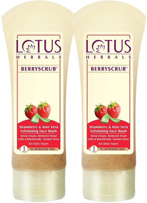 Lotus Berry Scrub Facewash 40g