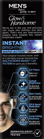 Glow & Handsome 25g Face Cream For Men