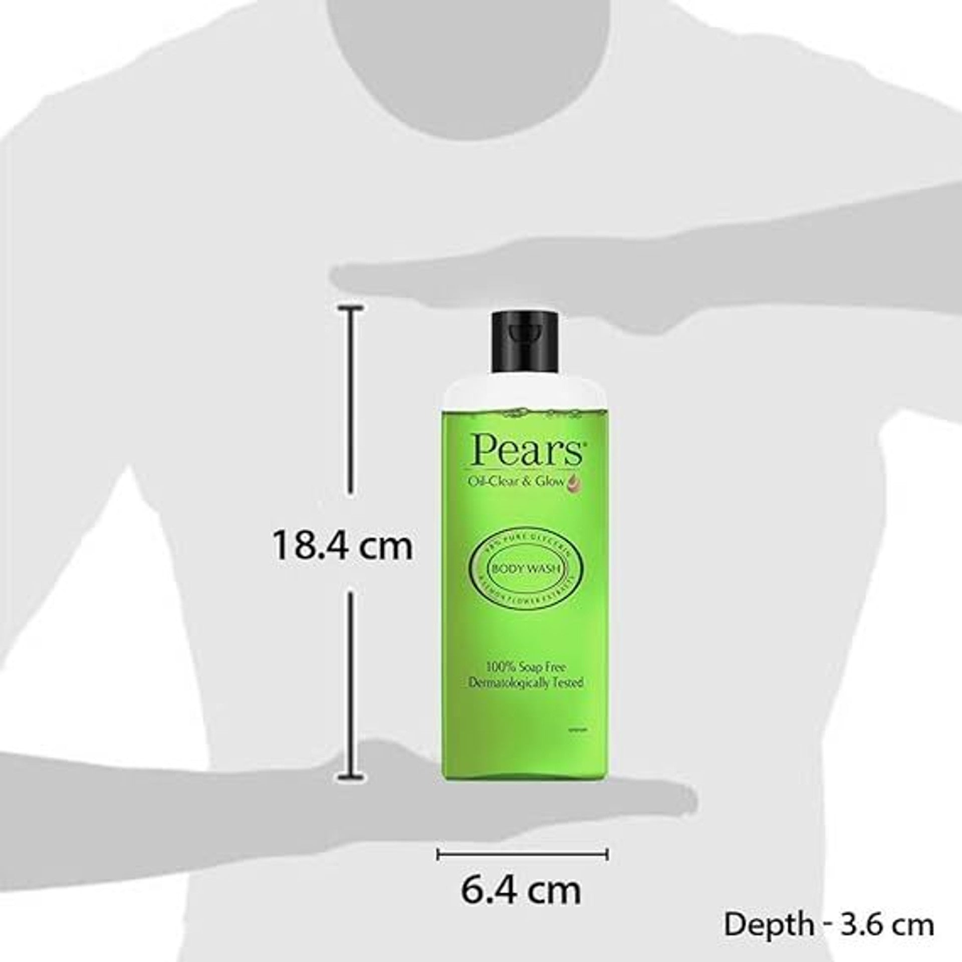 Pears Glycerin Bodywash  Oil Clear & Glow 250ml