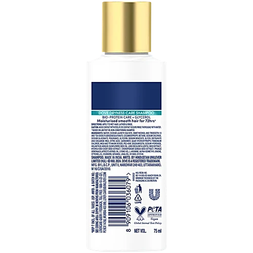 Dove Dryness Care Shampoo 75ml