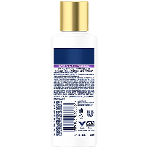 Dove Shine  Revive Small Shampoo 75ml