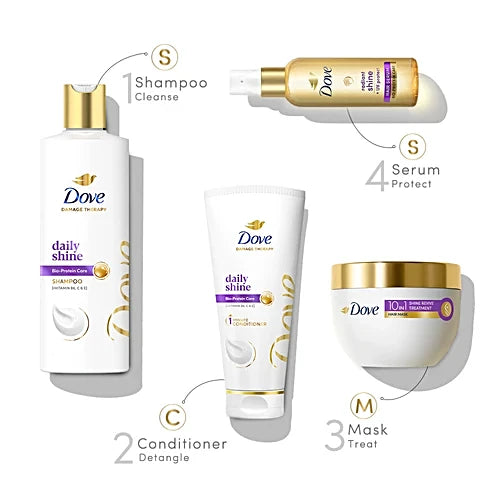 Dove Shine  Revive Small Shampoo 75ml