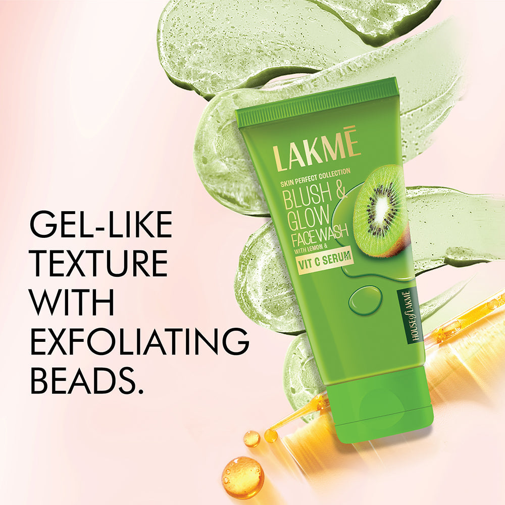 Lakme Blush & Glow  Kiwi Face Wash 50g