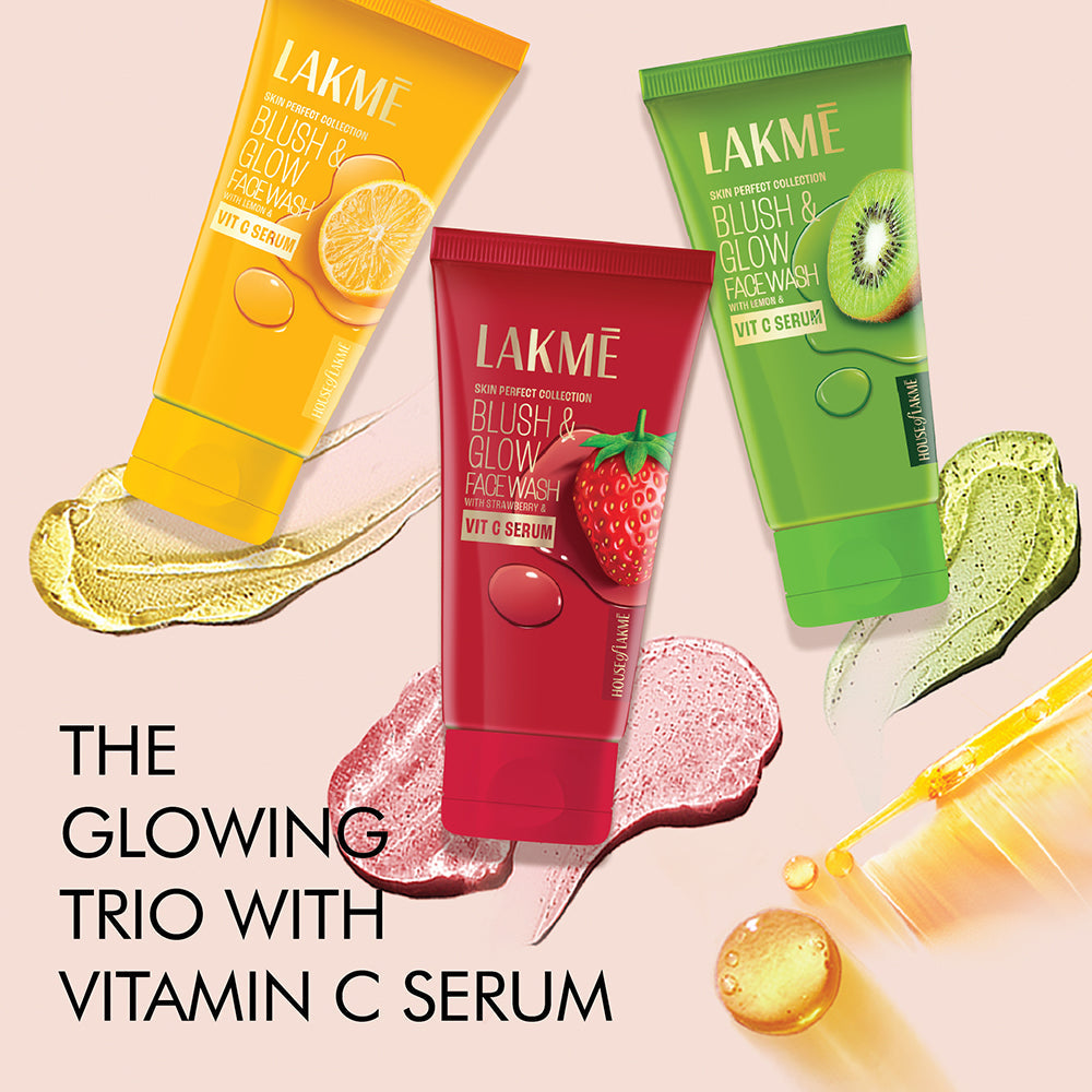 Lakme Blush & Glow  Kiwi Face Wash 50g