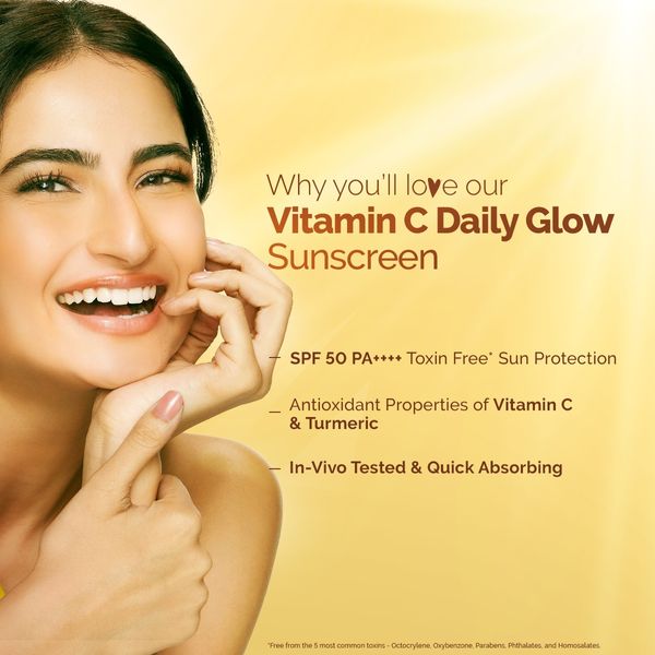 Mamaearth Vitamin C Daily Glow Sunscreen 20g