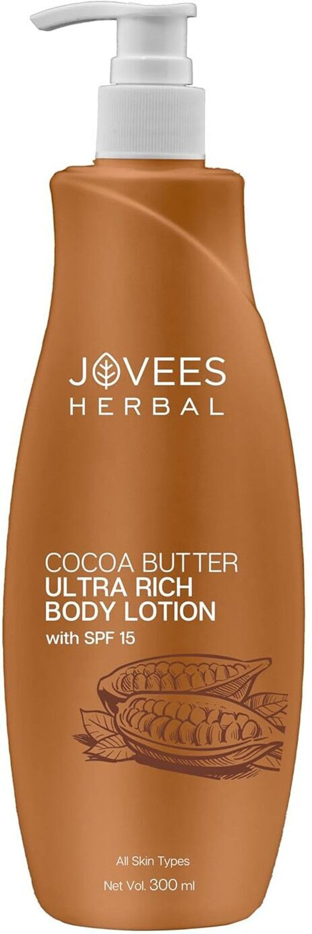 Jovees Herbal Cocoa Butter Hand & Body Lotion For Hydrates & Moisturise For All Skin Types