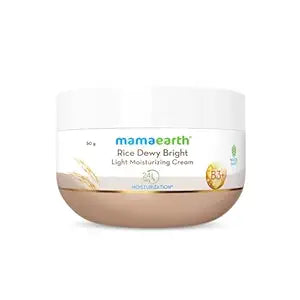 Mamaearth Rice Moisture Cream Pack 50g