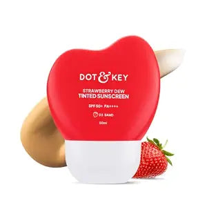 Dot&Key Strawberry Dew Tinted Sunscreen SPF50 03 Sand