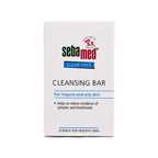 Sebamed Clear Face Cleansing Bar 100gm, pH 5.5, Reduces pimples & blackheads, Vitamin E