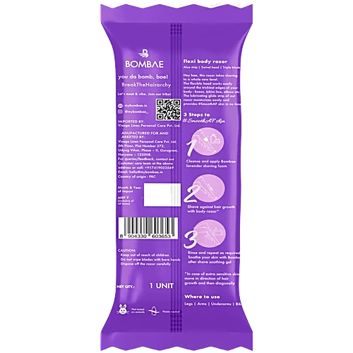 Bombay Flexi Body Razor Aloe Pack of 1