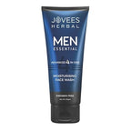 Jovees Herbal Men's Essential Advanced 4 in 1 Moisturizing Face Wash |with Vit C and Vit E | Gives Clean and Clear Skin |For All Skin Types 100g