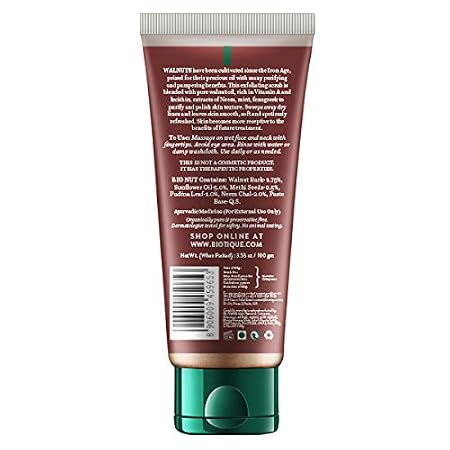Biotique Bio-Walnut Exfoliating & Polishing Face Scrub 100g