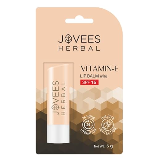 Jovees Herbal Vitamin E Lip Balm with SPF 15