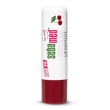 Sebamed Lip Defense Cherry 4.8g – Moisturizing Lip Care for Dry & Sensitive Lips
