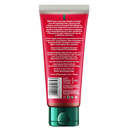 Biotique Bio-Fruit Brightening Lip Balm 12g