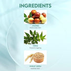 Jovees Herbal Jojoba & Neem Face Scrub | With Neem & Wheatgerm Extract | For Oily to Sensitive Skin | Gently Removes Dead Skin | Reduces Signs Of Premature Ageing 100 G