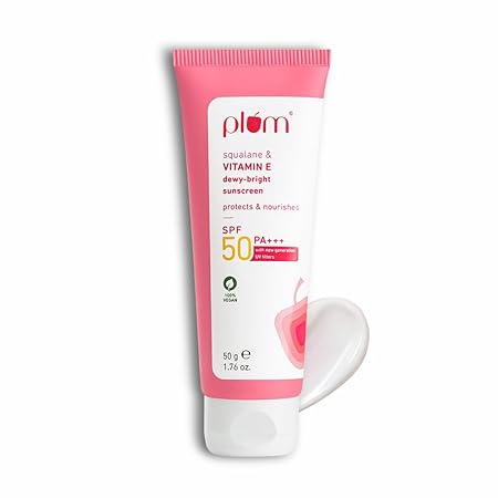 Plum Squalane & Vitamin E Dewy-bright Sunscreen SPF 50 PA+++