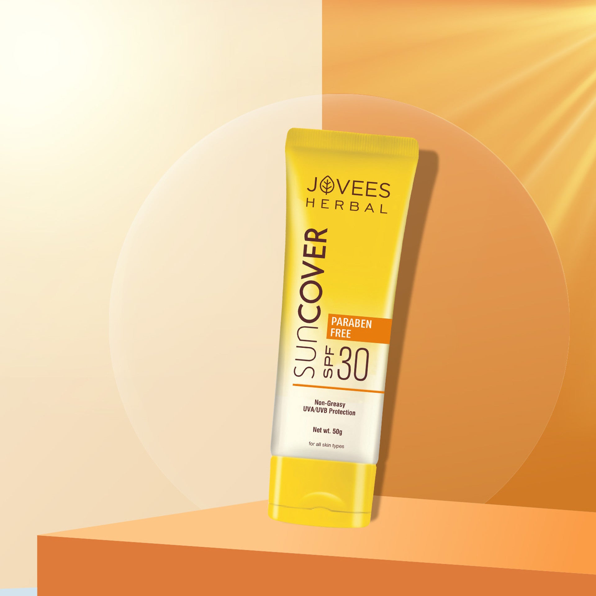 Jovees Herbal Sun Cover SPF 30 Sunscreen 50g