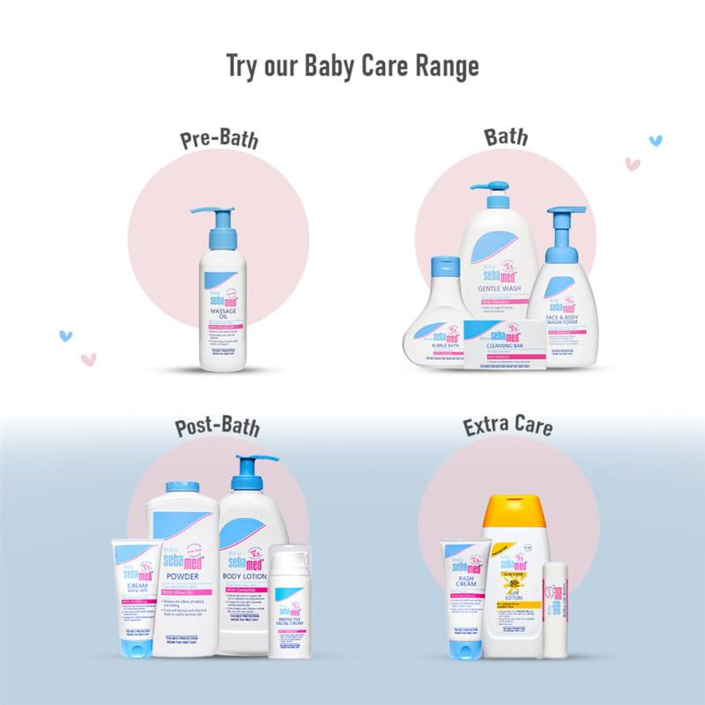 Sebamed Baby Cleansing Bar 150g – Gentle Soap-Free Cleansing for Baby’s Sensitive Skin