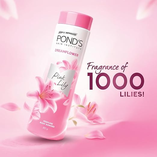 Pond`s Dreamflower Fragrant Talc (80 g)