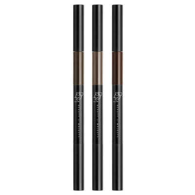 B.O.M 3 in 1 Triple Edge Eyebrow, 02 Dark Brown