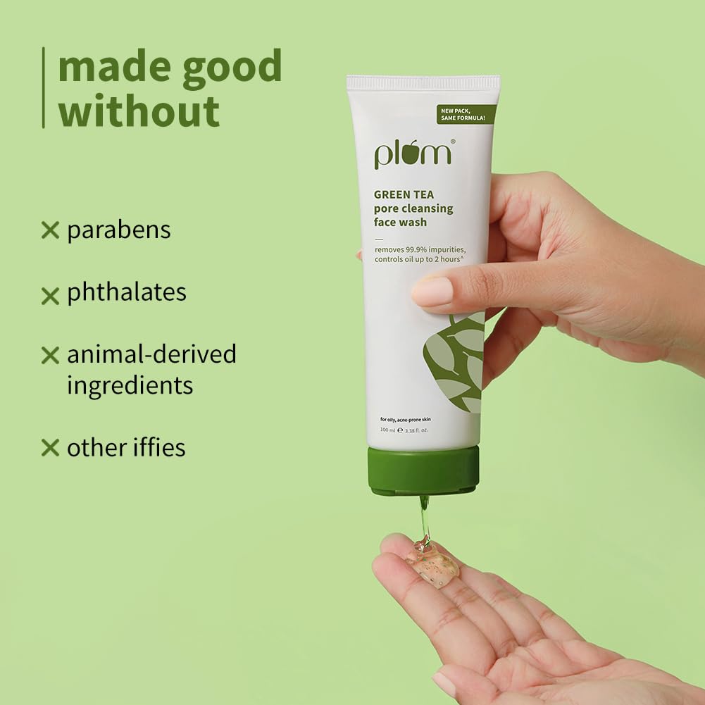Plum Green Tea Pore Cleansing Face Wash 100ml