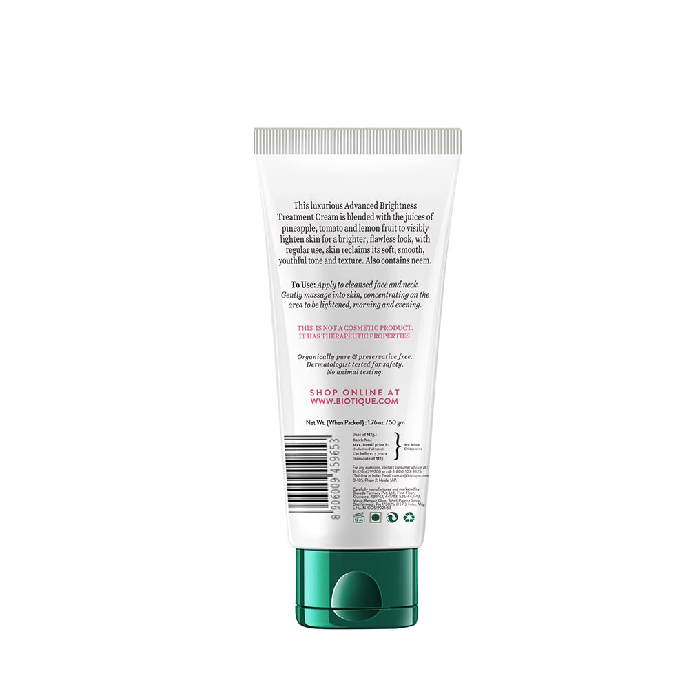 Biotique Bio-Face Glo Advanced Brightening Fruit Cream 50g