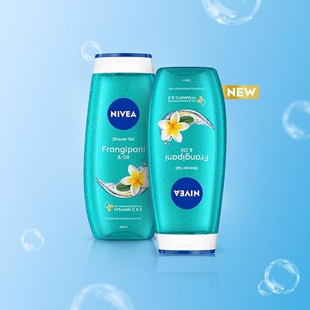 Nivea Shower Gel Frangipani Oil 250ml