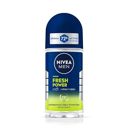 Nivea Roll on Men Fresh Power 50ml (Mrp-249)