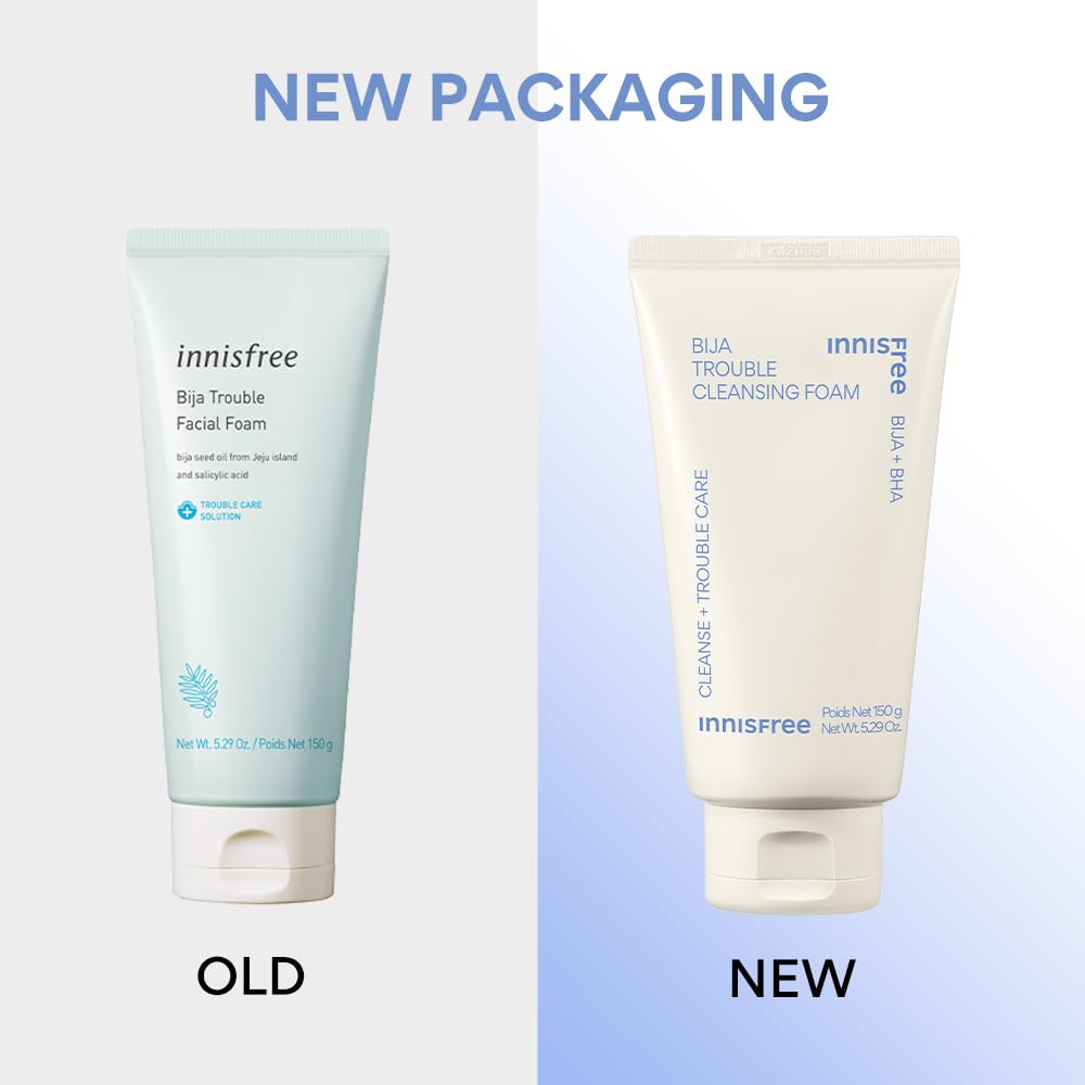 Innisfree Bija Trouble Foaming Face Wash