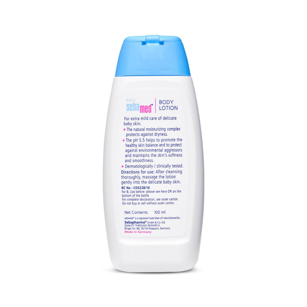 Sebamed Baby Lotion 100ml – Gentle Moisturizer for Baby’s Sensitive Skin