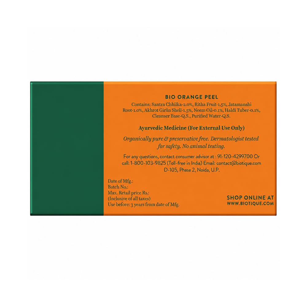 Biotique Bio-Orange Peel Body Cleanser 150g