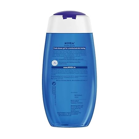 Nivea Shower Gel Fresh Pure 125ml