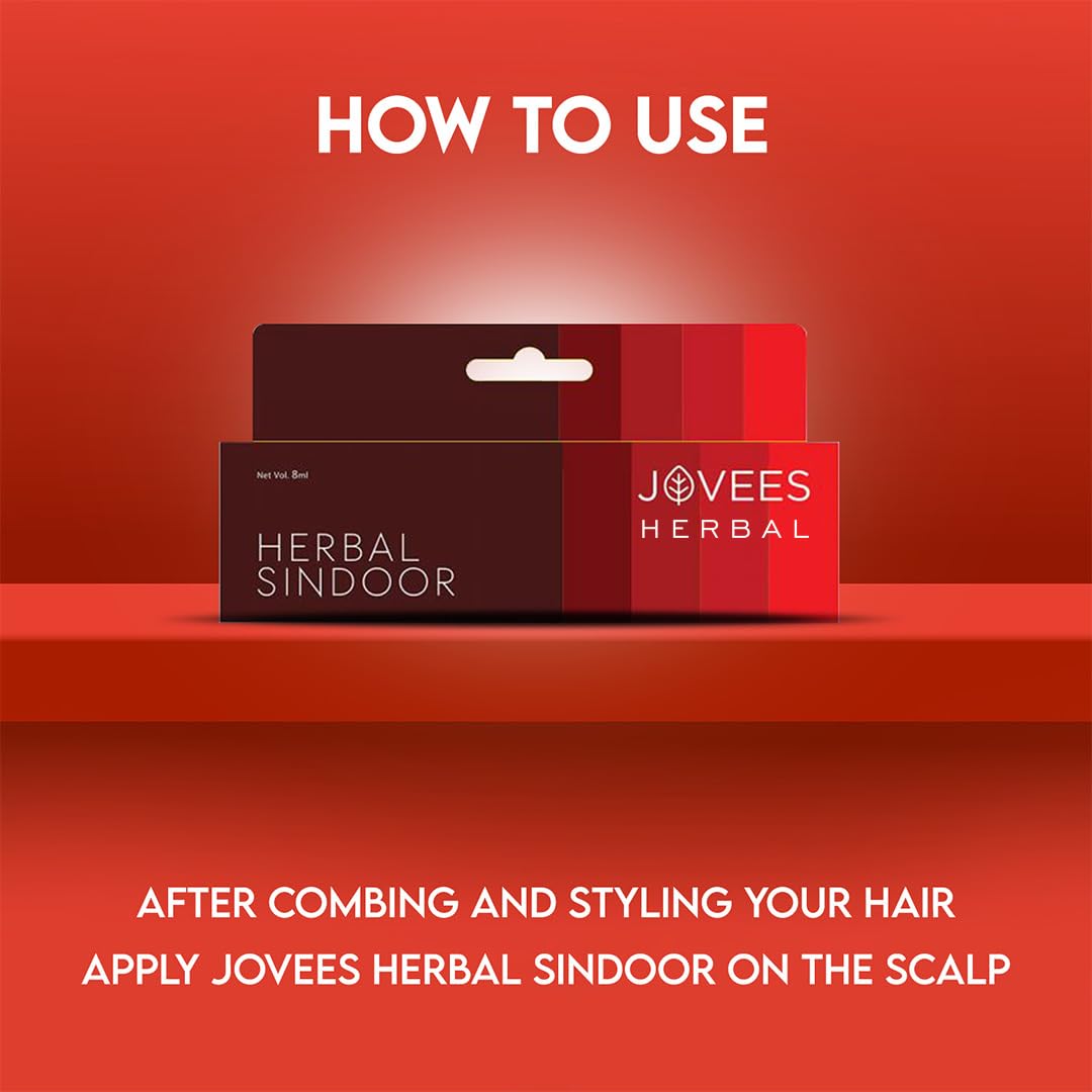 Jovees Herbal Sindoor Maroon 5ml