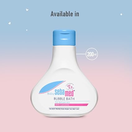 Sebamed Baby Bubble Bath 200ml – Gentle Cleansing & Bath Care for Babies